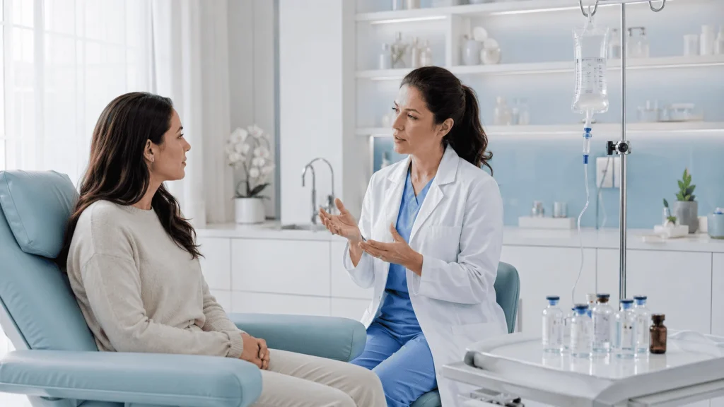 Diferencia entre sueroterapia y suero vitaminado