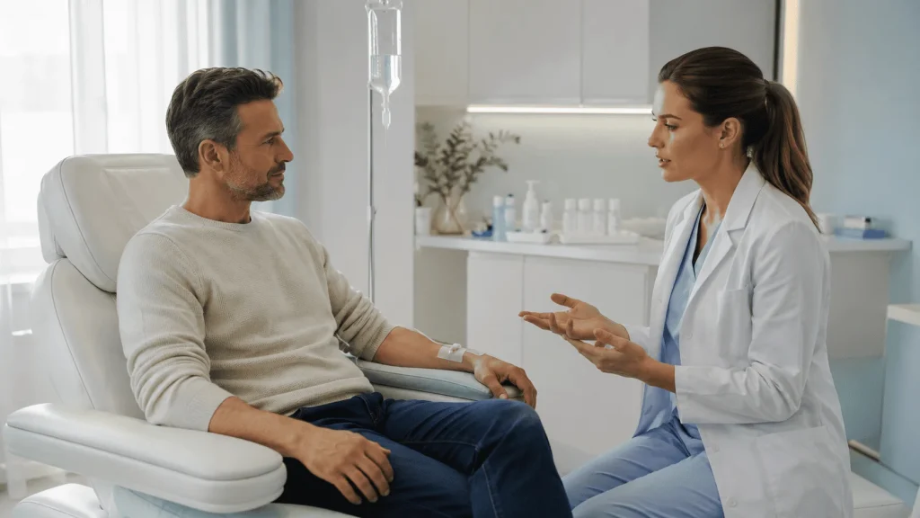 Para qué sirve el suero vitaminado intravenoso