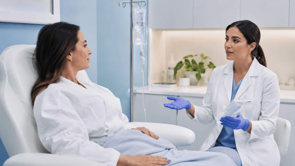 Qué es la sueroterapia intravenosa